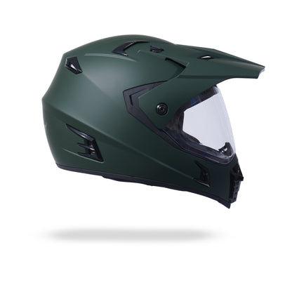 METEOR Full Face Helmet-Olive Green