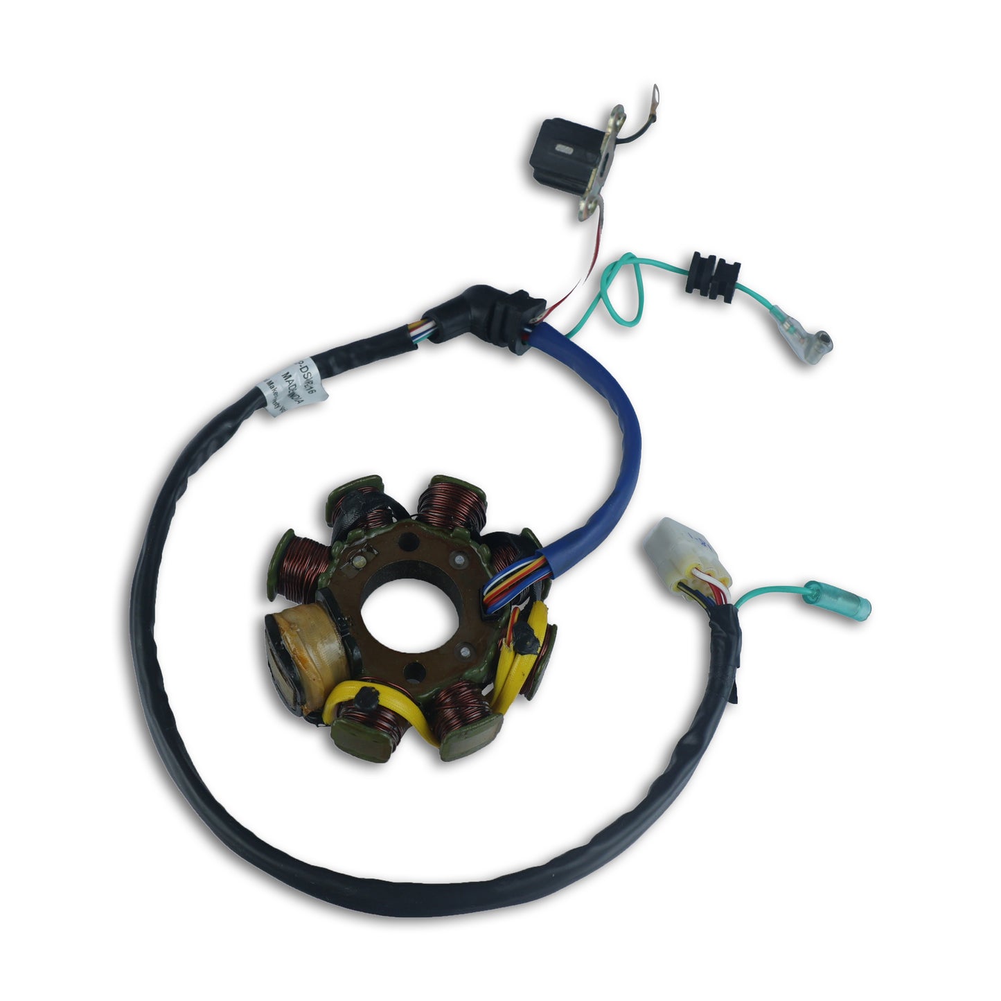 Varroc BAJJ Coil Plate Assembly Dsvr 125 Ss MGCP-DSVR-DS16 | High-Performance Copper Winding