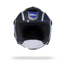 FLASH PRO MAX Half Face Helmet -Matt Black Blue