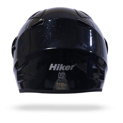 METEOR Full Face Helmet-Gloss Black