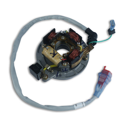 Varroc BAJJ Coil Plate Assembly Boxr C 100 MGCP-C100-DF20 | High-Performance Copper Winding