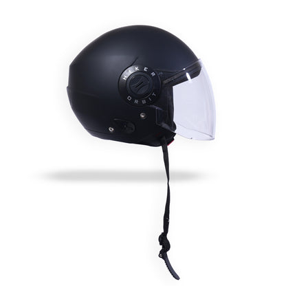 ORBIT PRO Half Face Helmet -Matt Black