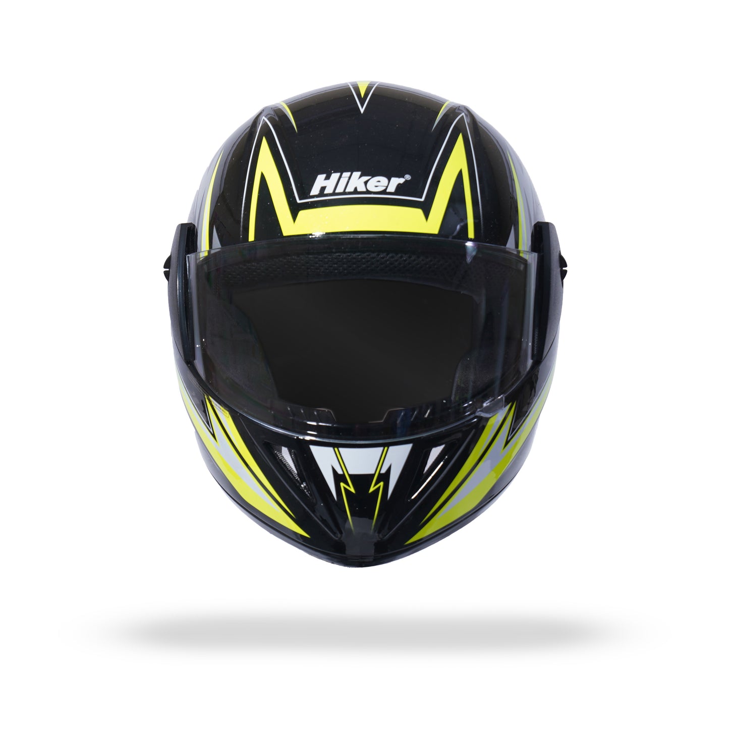 WAVE PRO MAX Full Face Helmet-Gloss Black Yellow