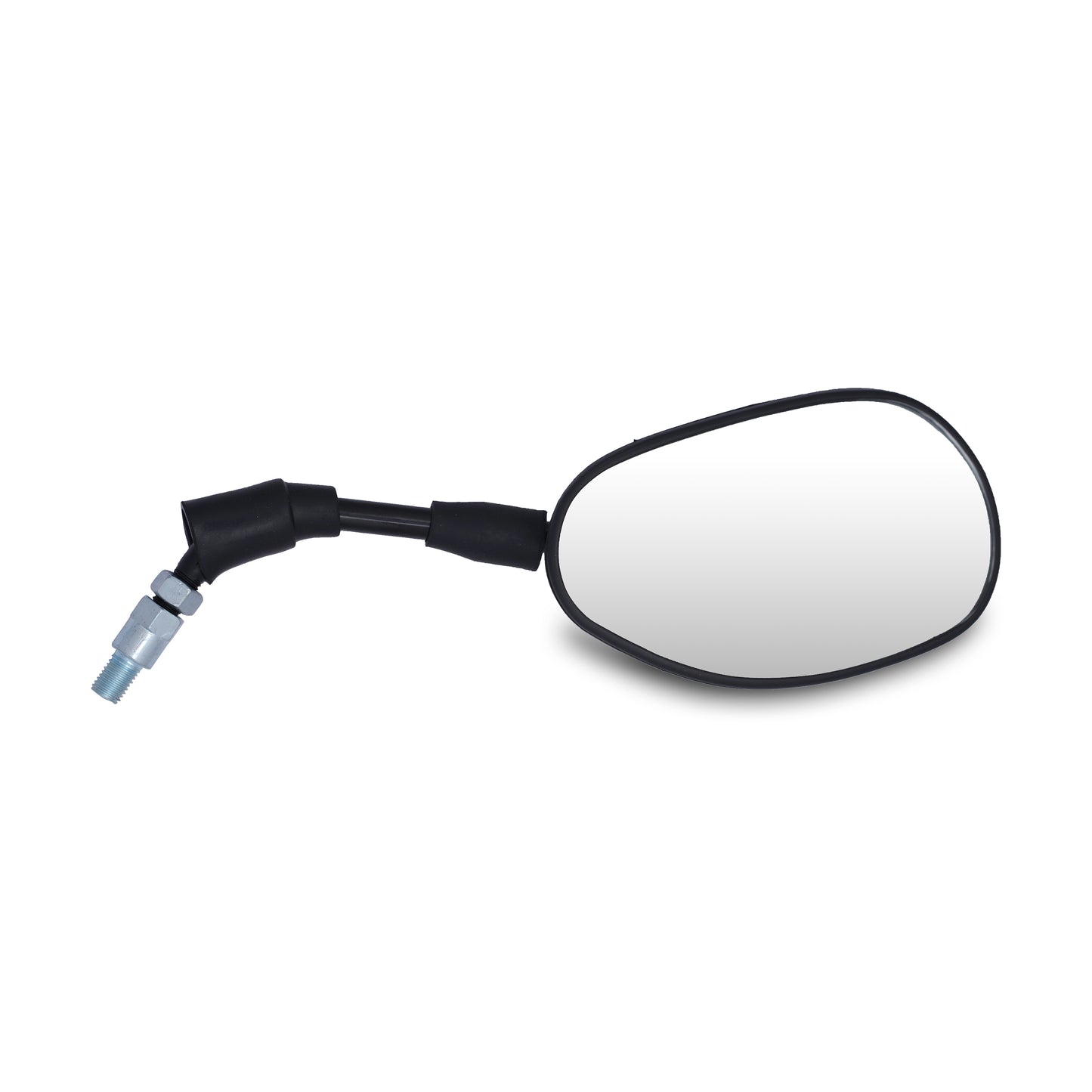 Varroc Shatter Proof Rear View Mirror For HiroSplendor PLUS W ADAP Left Hand  (Pack of 1) - REVM-SPPL-LH80