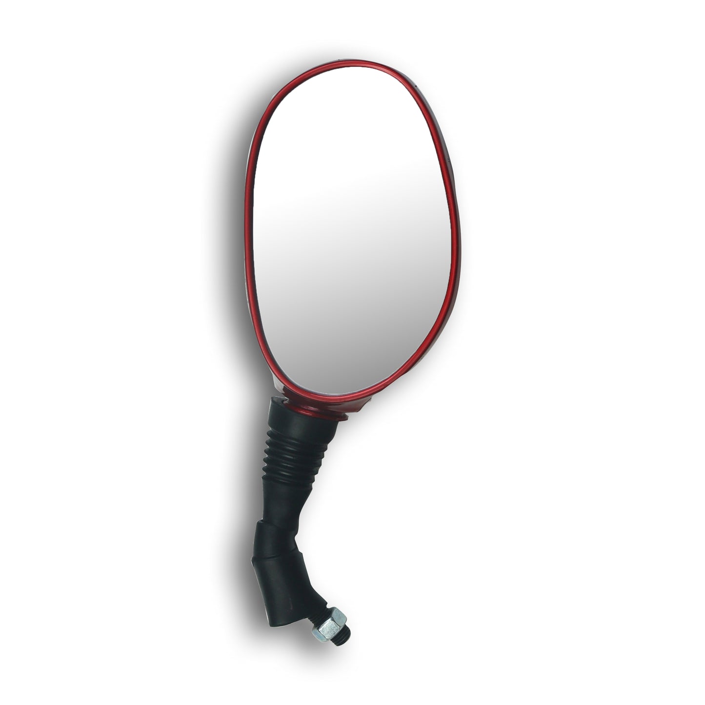 Varroc Shatter Proof Rear View Mirror Left Hand For HiroGLAMOR CANDY RED (Pack of 1) - REVM-GLMR-171AL
