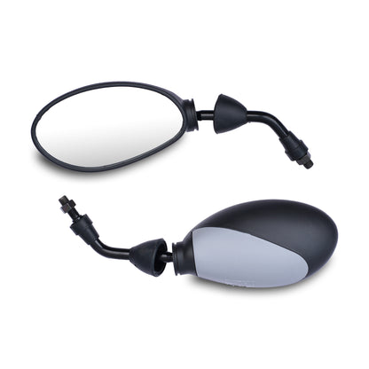 Varroc Shatter Proof Rear View Mirror For TVX Left Hand Star SPORT W O ADAPTOR  (Pack of 1) - REVM-SPRT-LH20