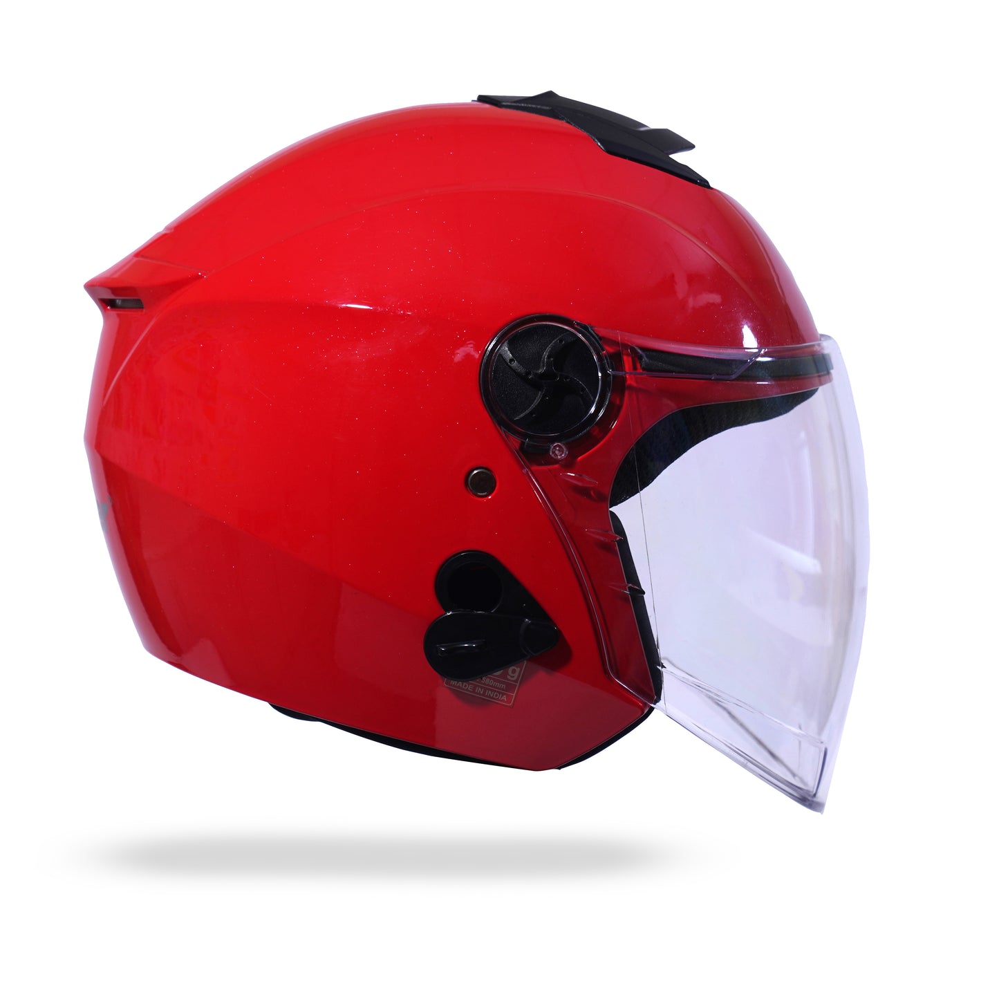 FLASH PRO Half Face Helmet -Gloss Red