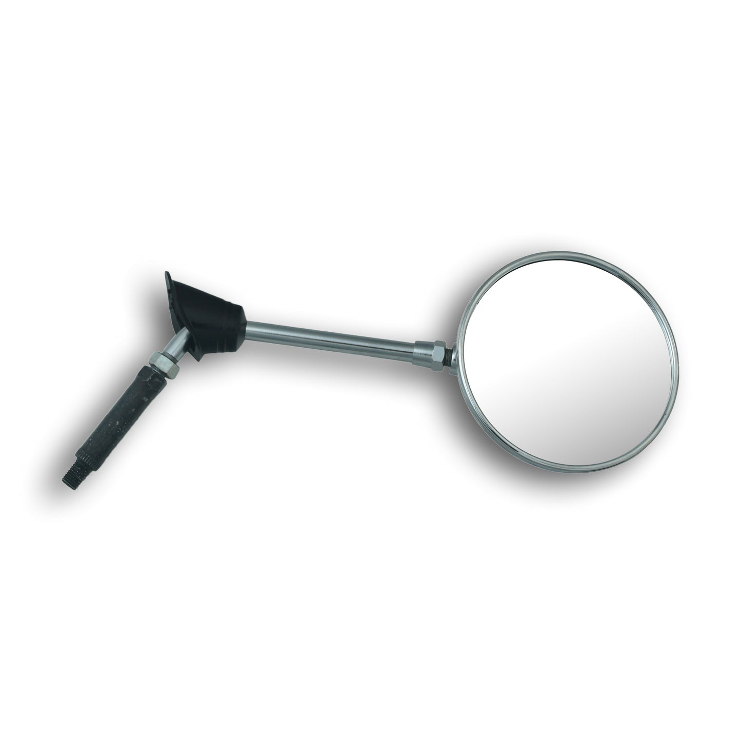 Varroc Shatter Proof Rear View Mirror For TVX CHROME Left Hand JUPITOR CLASSIC  (Pack of 1) - REVM-JPTR-422AL