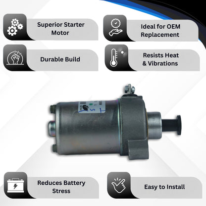 Starter Motor for Splender 110 - STMR-SPLD-AAT11