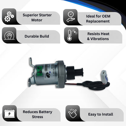 Starter Motor for TVX Wigo Star Citi BSVI -STMR-WEGO-N480