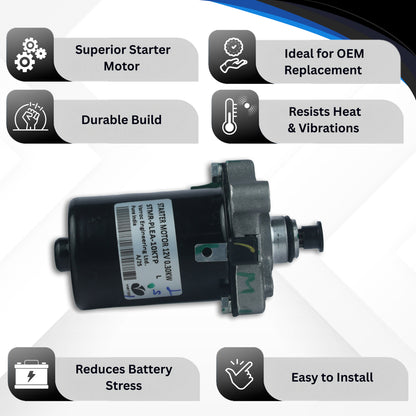 Starter Motor for Pleasur -STMR-PLEA-10KTP
