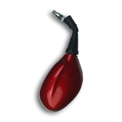 Varroc Shatter Proof Rear View Mirror Left Hand For HiroGLAMOR CANDY RED (Pack of 1) - REVM-GLMR-171AL