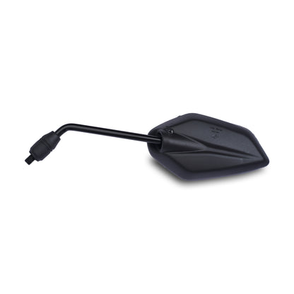 Varroc Shatter Proof Rear View Mirror For YAMHA FASINO BS6 BLACK Right Hand  (Pack of 1) - REVM-FSNO-RH390