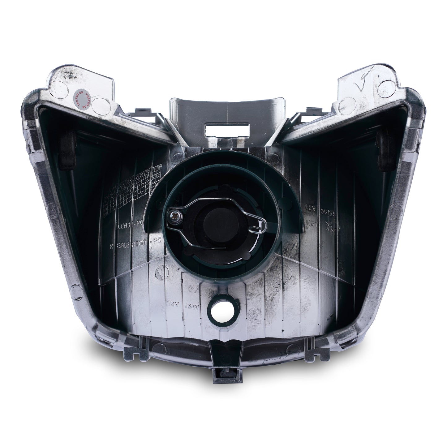 Varroc Head Lamp Unit Drm Yuga With Parking - HLAM-YUGA-HU340