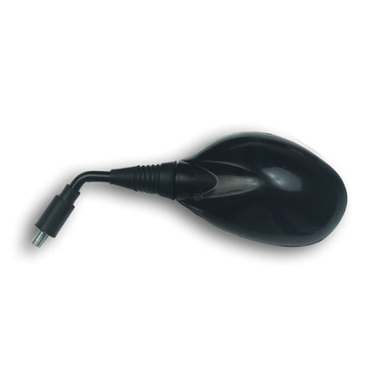 Varroc Shatter Proof Rear View Mirror For HiroPassion Splendor PRO WOBLACK PAINT Left Hand  (Pack of 1) - REVM-PPRO-LH440