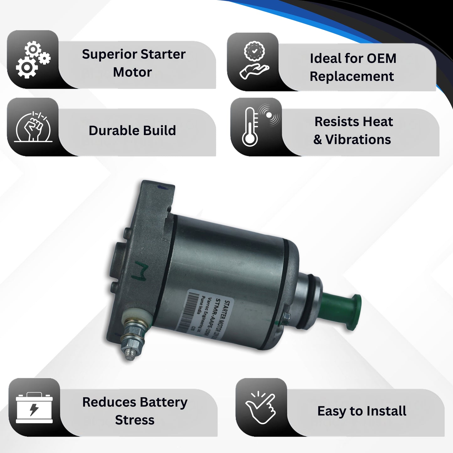 Starter Motor for Appe Citi CNG LPG -STMR-AAPE-1D5R