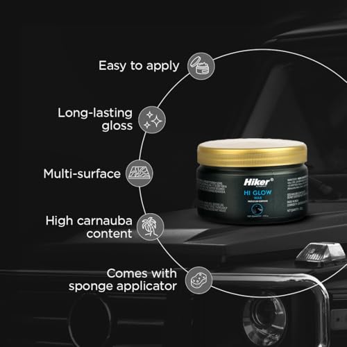 Hiker by Varroc Car Duster & Hi Glow Wax 250g Combo