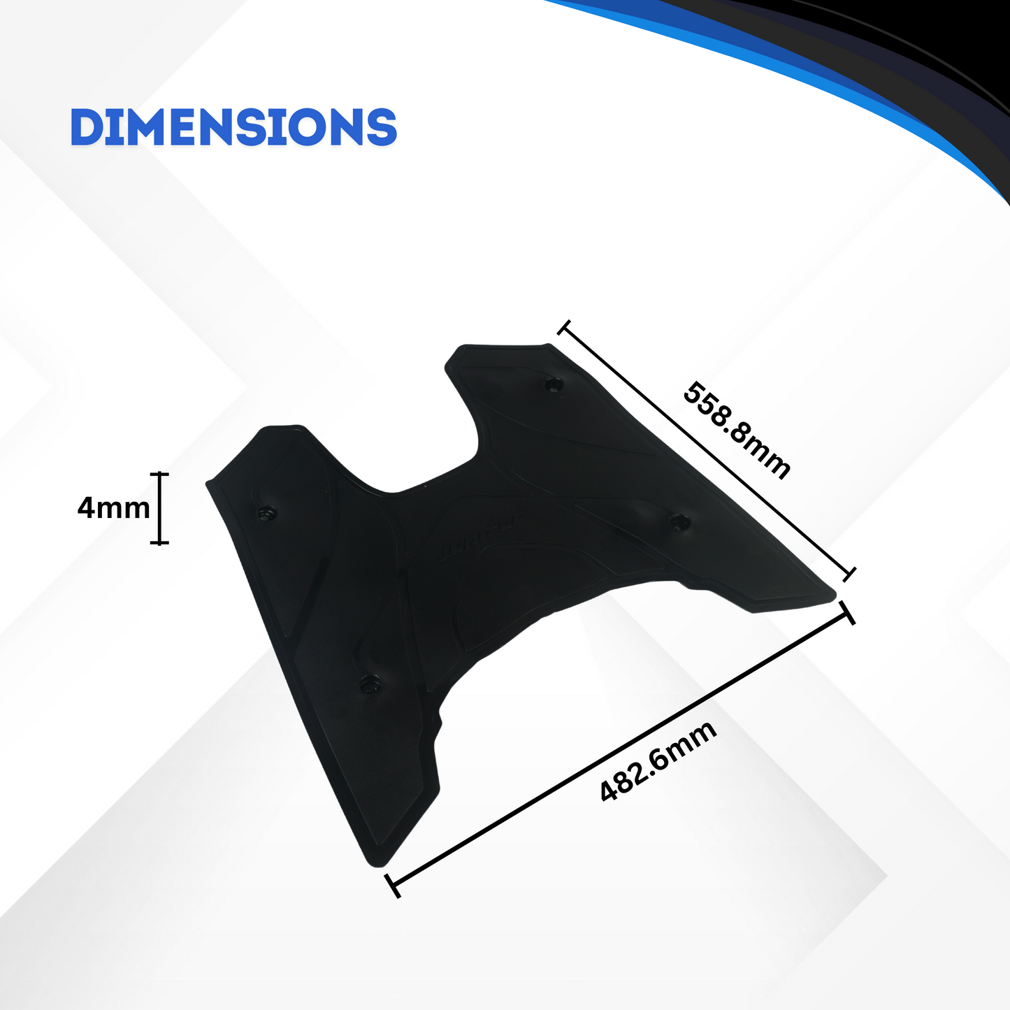 VARROC Foot Matt JUPTIOR BUTTON TYPE