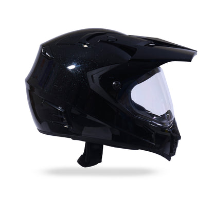 METEOR Full Face Helmet-Gloss Black
