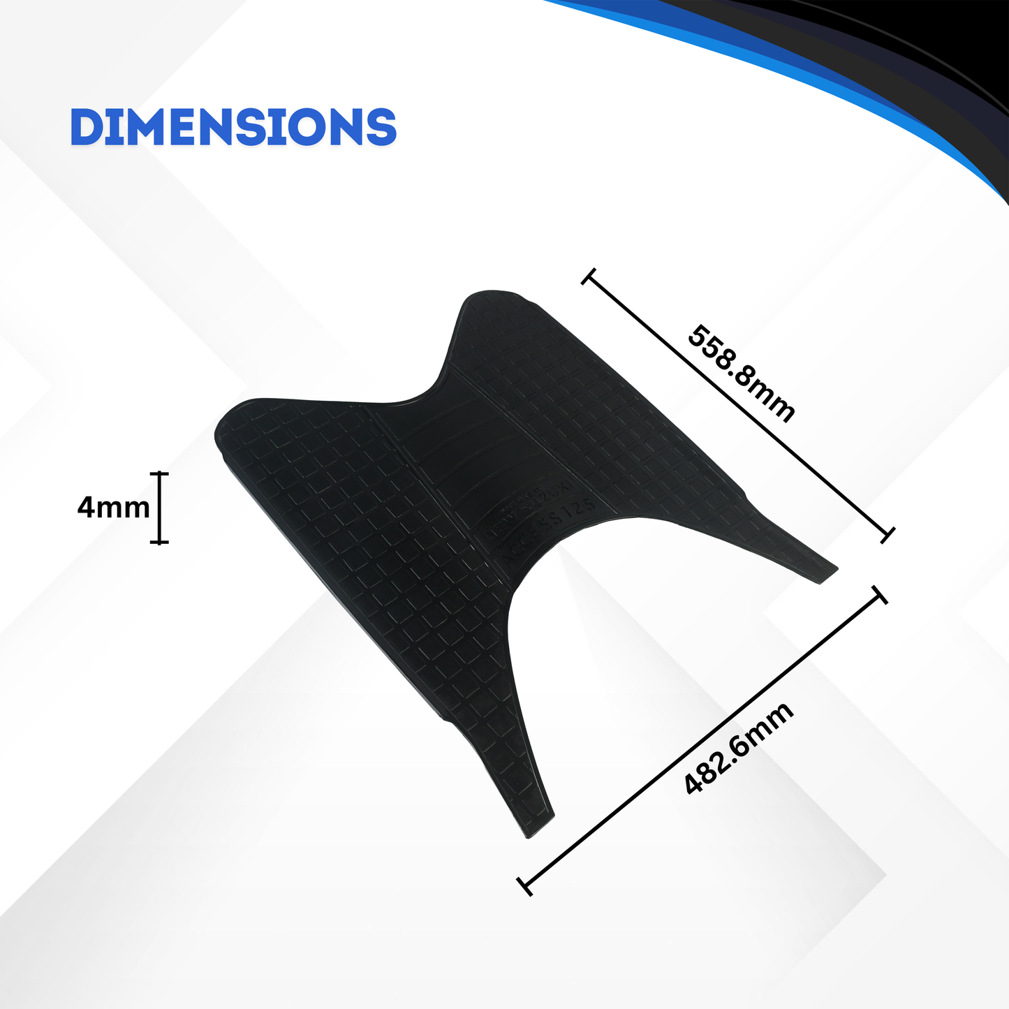 VARROC Foot Matt AXCESS 125 NM BS6