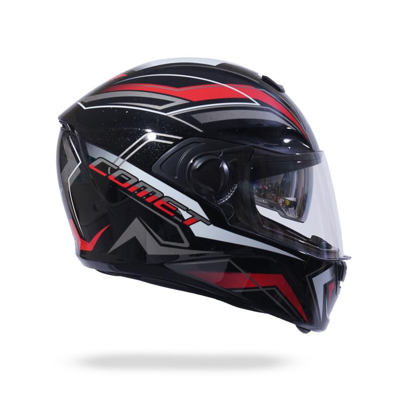 COMET PRO MAX Full Face Helmet-Gloss Black -HLMT-BRED-COMET1G