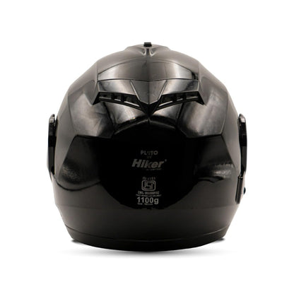 Hiker Pluto Natural Black Flip Up Helmet