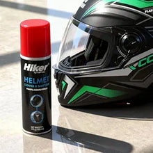 Hiker Nebula Natural Grey Half Face Helmet with Helmet Cleaner & Sanitizer Combo - HLMT-GRY-NBULA10 & CARC-UNIV-HCLN