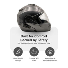 Hiker Pluto Pro Black Flip Up Helmet