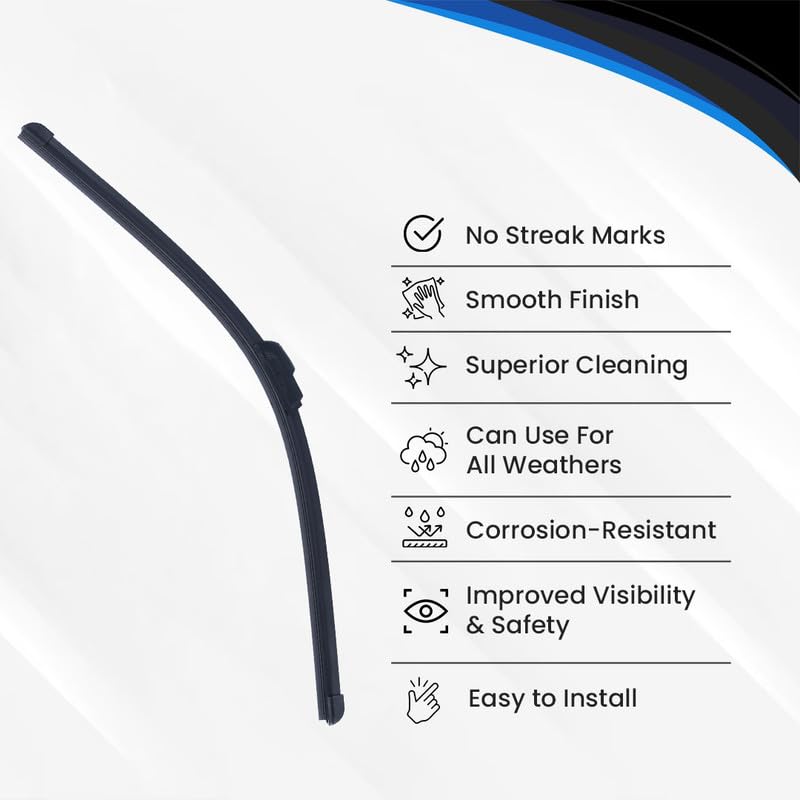 Frameless Wiper Blade 610mm (24 Inch) - WIPF-UNIV-FL24