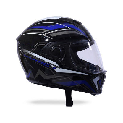FLASH PRO MAX Full Face Helmet -Matt Black Green -HLMT-BGRN-FLSPMX3