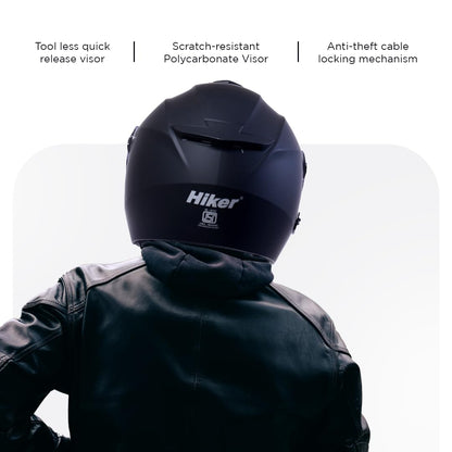 FLASH PRO Half Face Helmet -Matt Black -HLMT-MBLK-FLSPRO2