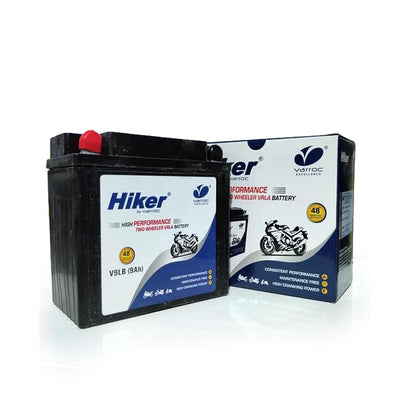 Hiker by Varroc V9LB, 9Ah and 12 V Battery for Bike -BTRY-9AH-V9LB