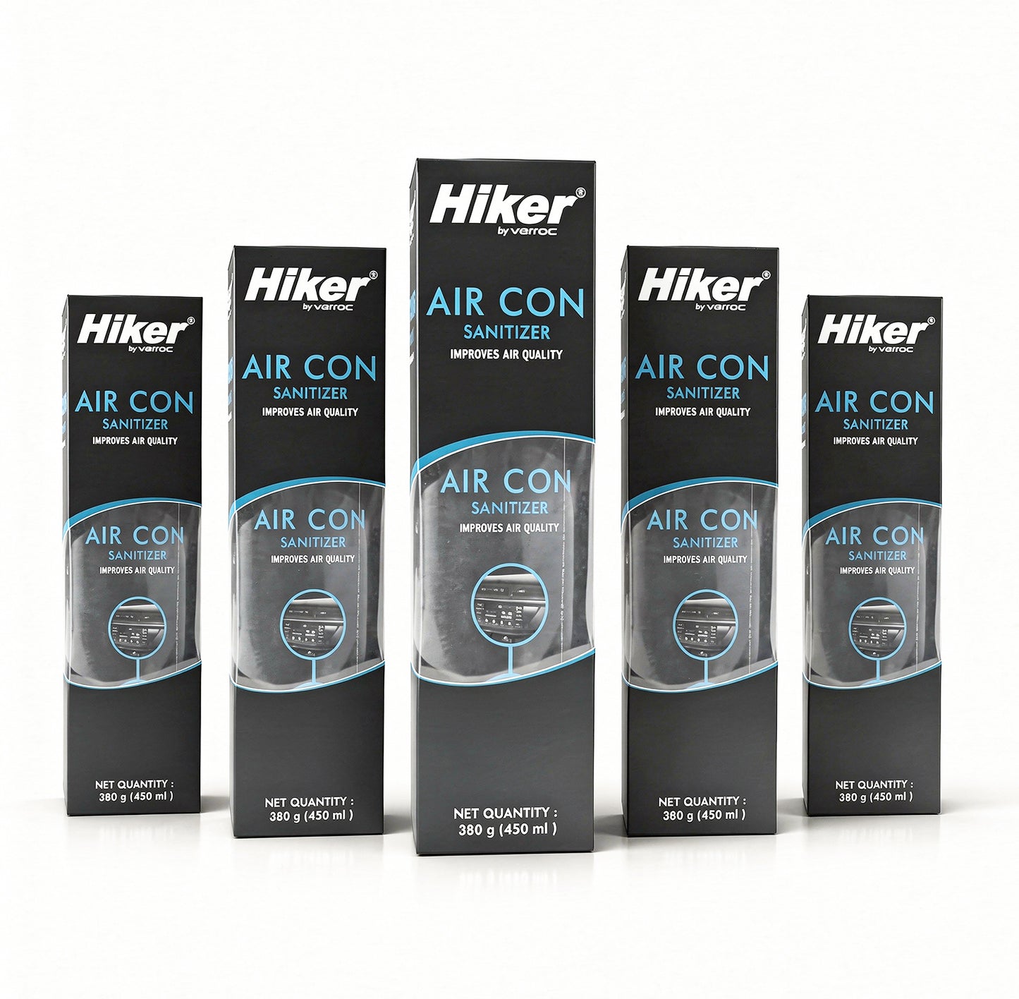Hiker by Varroc Car Air Con Sanitiser -  Pack of 5 -CARC-UNIV-ACSN