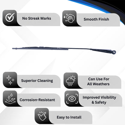 Wiper Blade With Arm for Comp RRE 205 (11 Inch) -WIPB-COMP-AL23