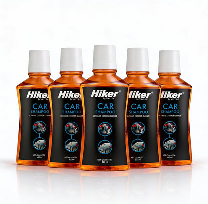 Hiker by Varroc Car Shampoo ( 250ml) - Pack of 5 -CARC-UNIV-CSMP
