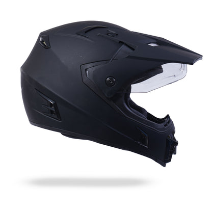 METEOR Full Face Helmet-Matt Black