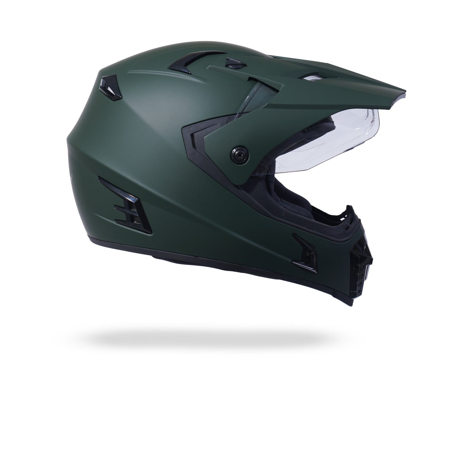 METEOR Full Face Helmet-Olive Green