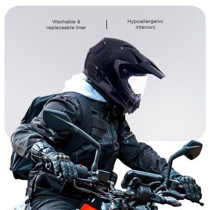 METEOR Full Face Helmet-Gloss Black -HLMT-GBLK-MTEOR1
