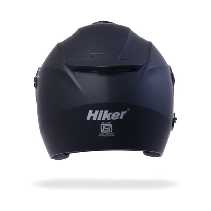 FLASH PRO Half Face Helmet -Matt Black -HLMT-MBLK-FLSPRO2