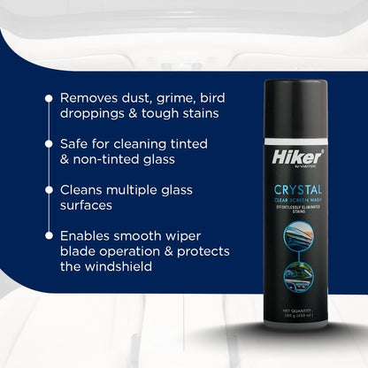 Crystal Clear Screen Wash for Cars -CARC-UNIV-CCSW