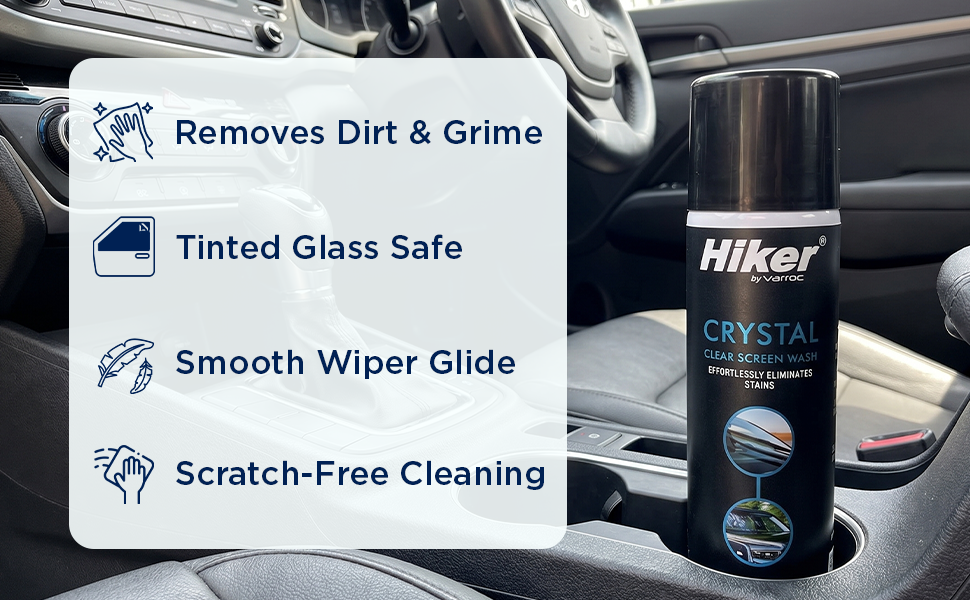 Crystal Clear Screen Wash for Cars -CARC-UNIV-CCSW