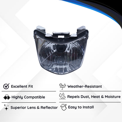 Varroc Head Lamp Unit Shn - HLAM-SHIN-HU20