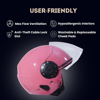 ORBIT PRO Half Face Helmet