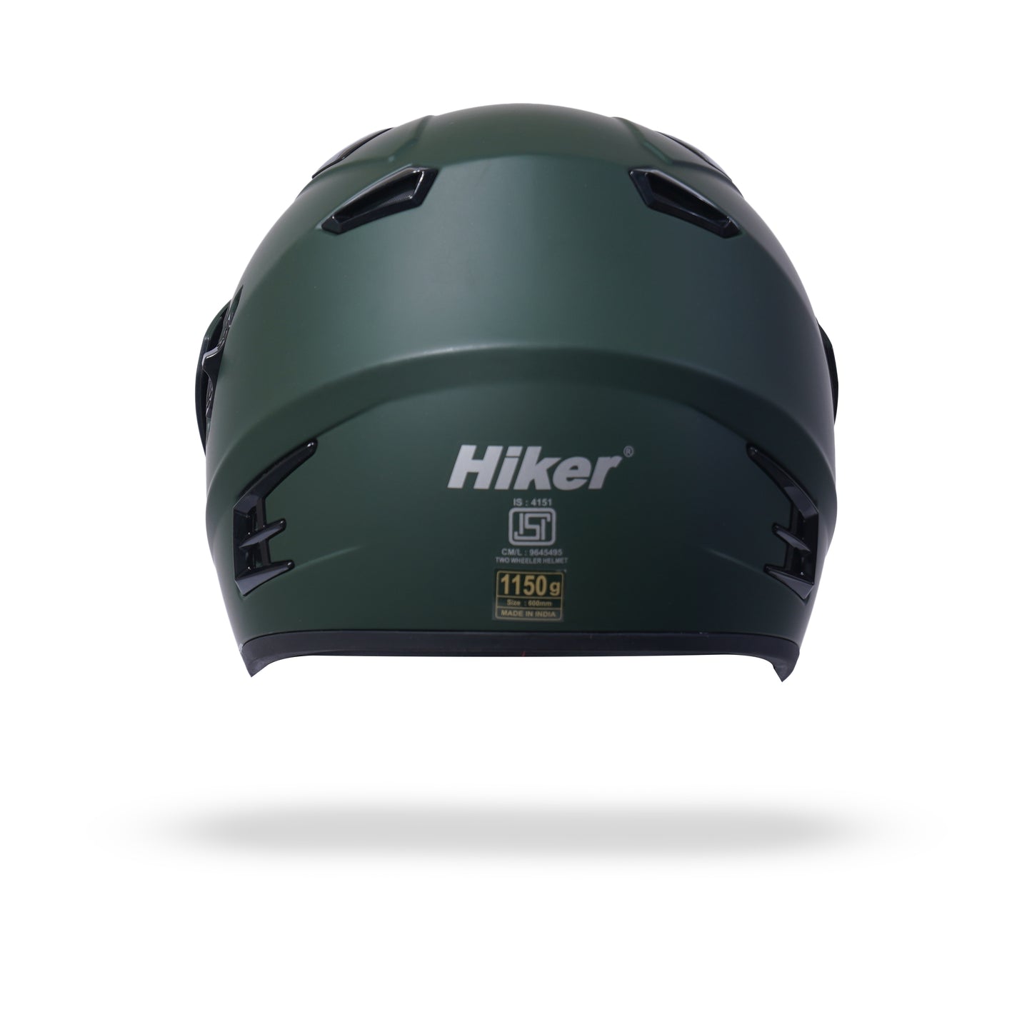 METEOR Full Face Helmet-Olive Green