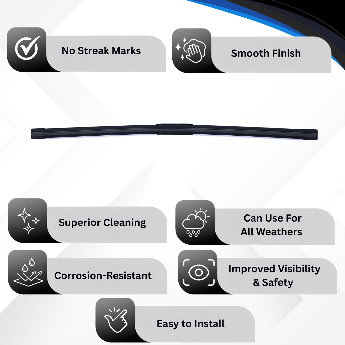 Frameless Wiper Blade 508mm (20 Inch) -WIPF-UNIV-FL20