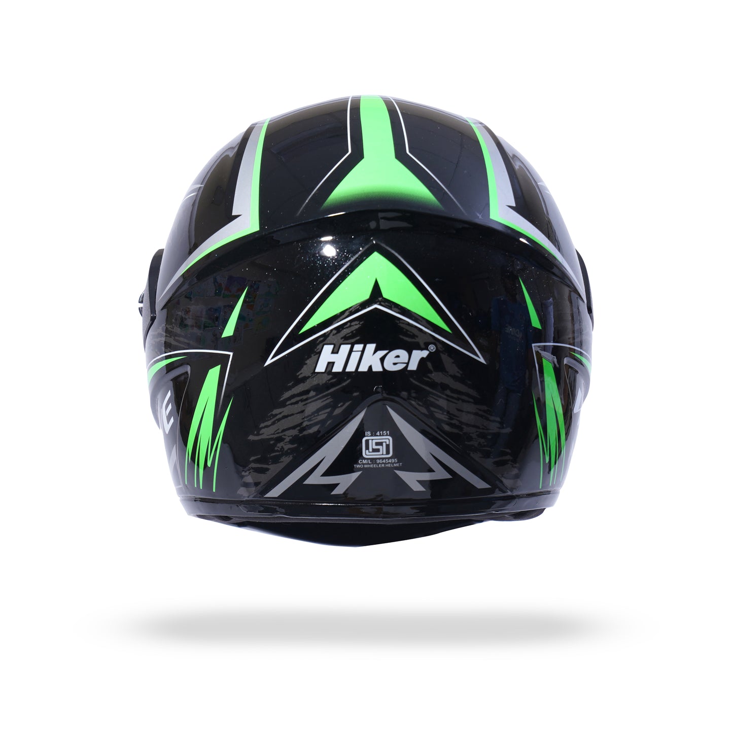 WAVE PRO MAX Full Face Helmet -Gloss Black Green