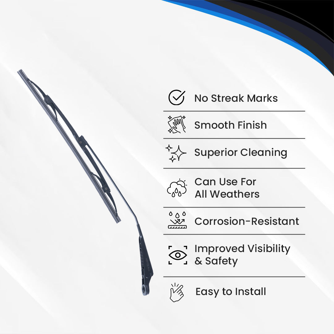 Wiper Blade With Arm for M Alfa (15 Inch)