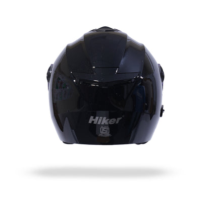 FLASH PRO Half Face Helmet -Gloss Black