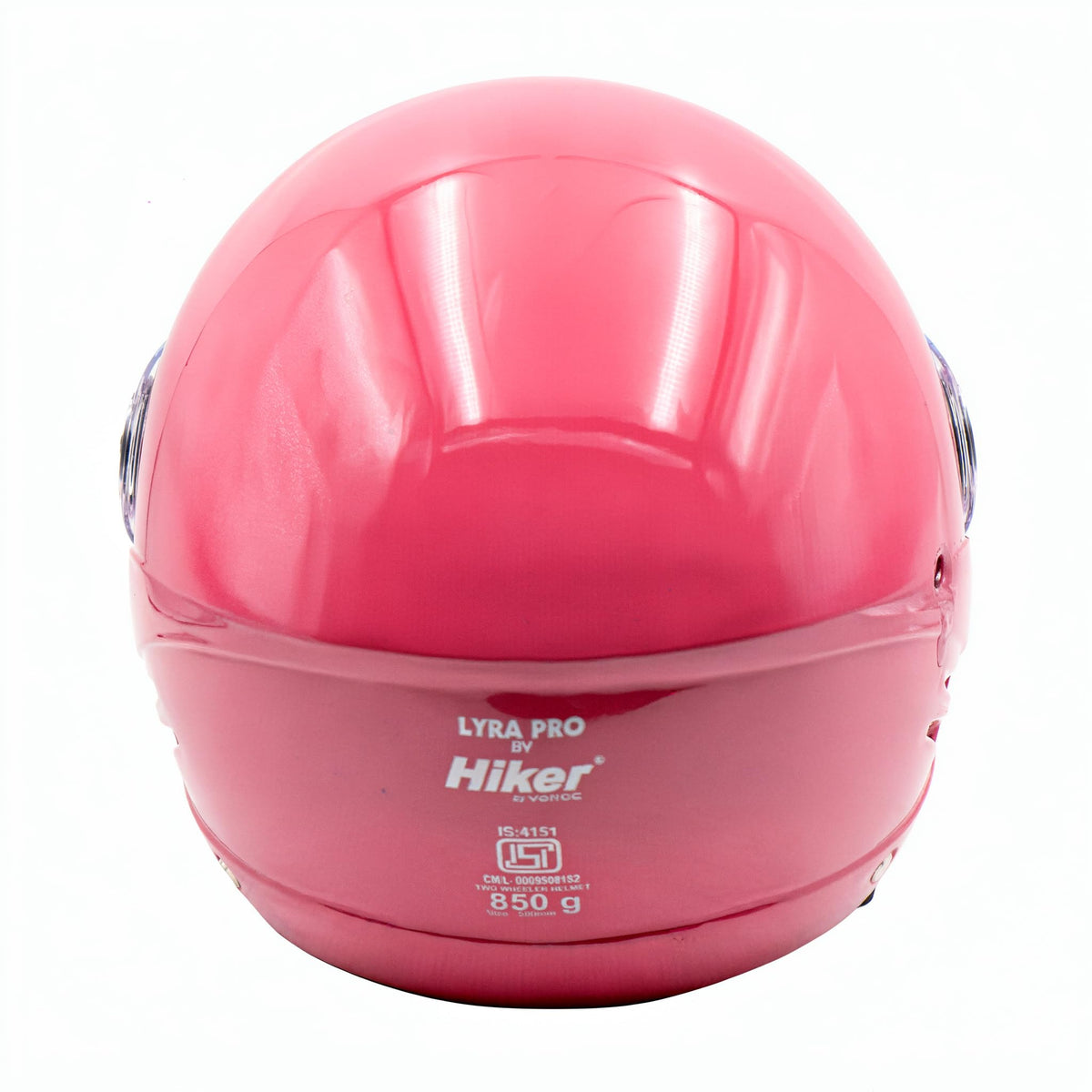 Hiker Lyra Pro Baby Pink Half Face Helmet