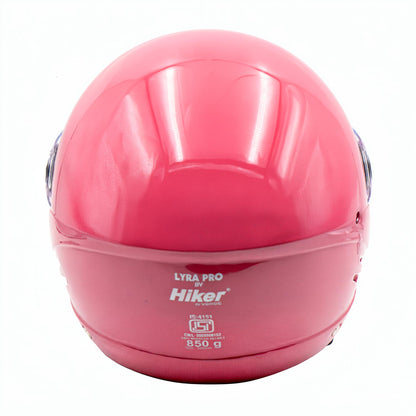 Hiker Lyra Pro Baby Pink Half Face Helmet
